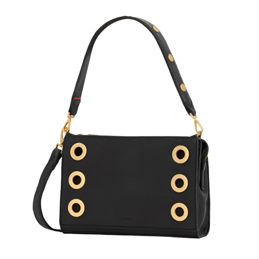 MONTANA CLUTCH SML in Revival Black/Gold