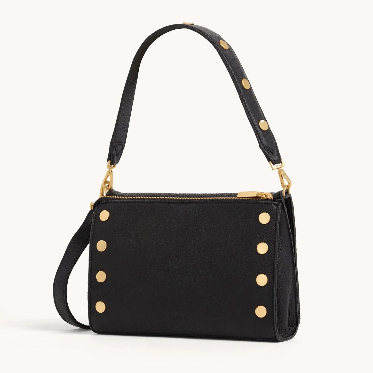 Montana Clutch Sml Handbag in Black/Brushed Gold