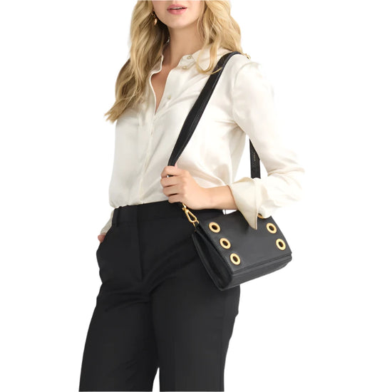 MONTANA CLUTCH SML in Revival Black/Gold