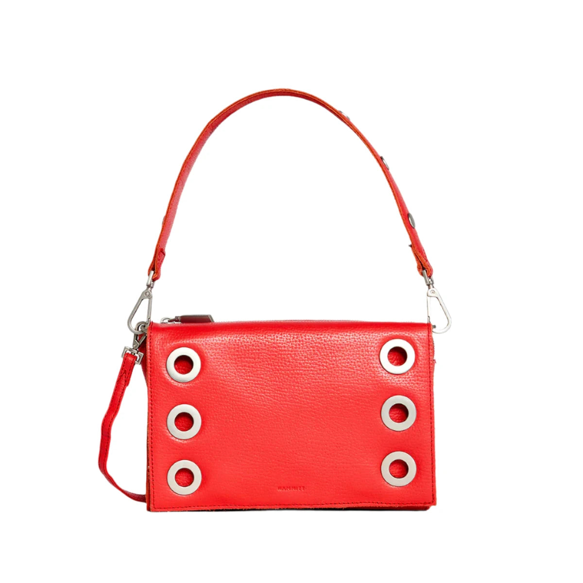 MONTANA CLUTCH SML in Lighthouse Red/Silver