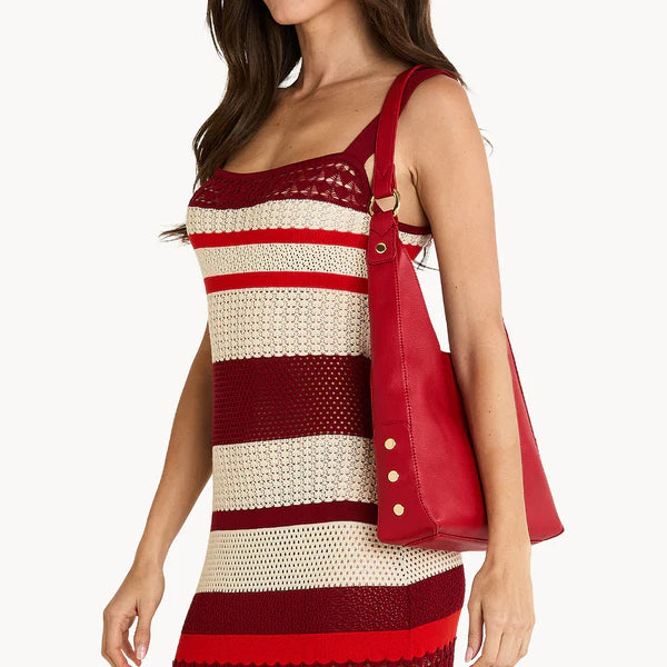 Tim Med in Chili Red/Gold