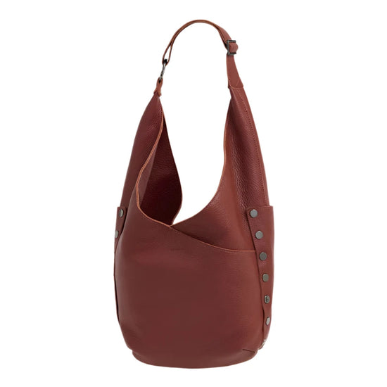 TOM ZIP Shoulder Bag in Baroque Brown/Gunmetal