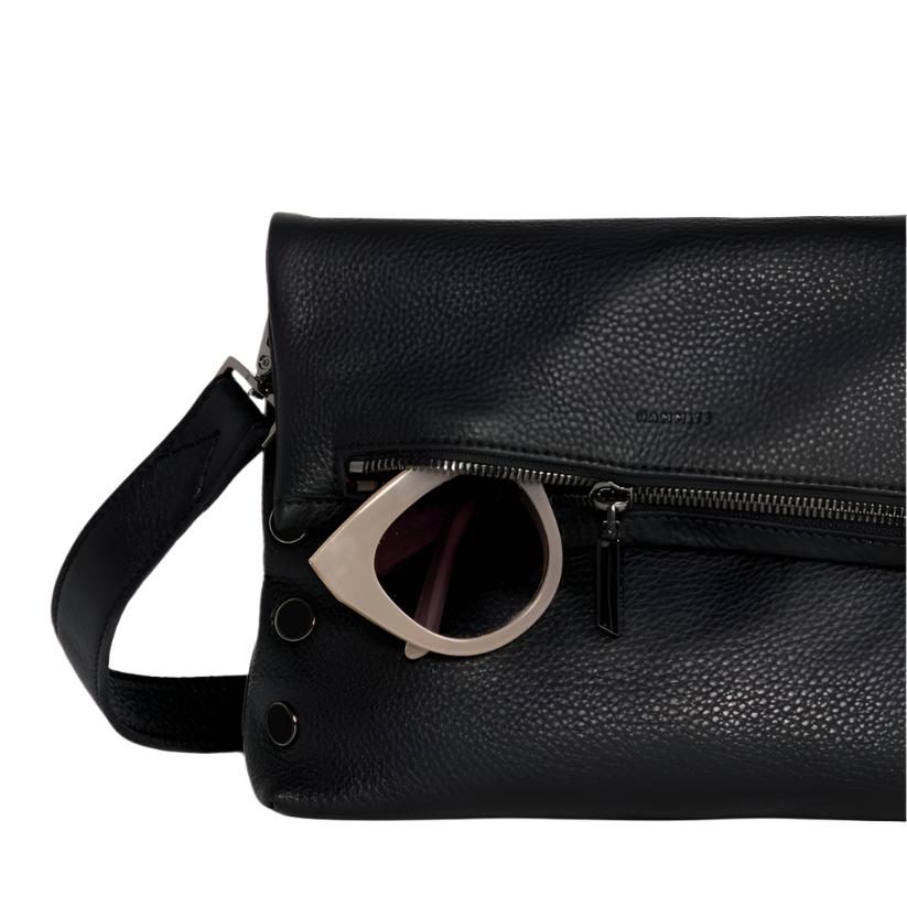 VIP MED Handbag in Black/Gunmetal