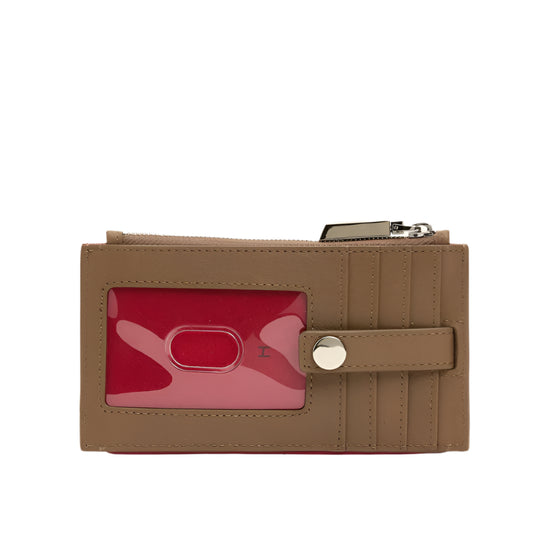 210 WEST ID Wallet in Dune/Silver