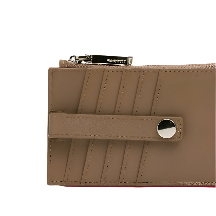 210 WEST ID Wallet in Dune/Silver