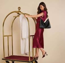 KYLE LRG in Black/ Gold with Red Zipper