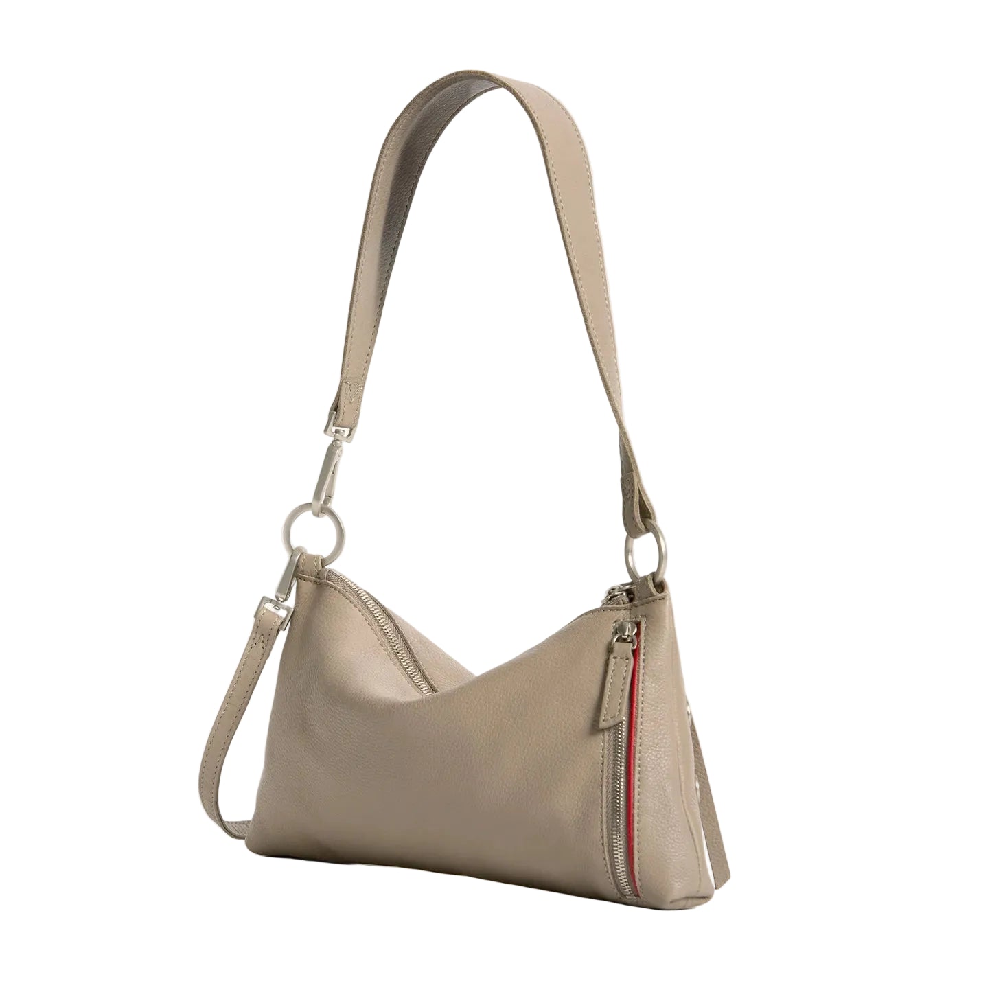 Kyle Sml in Pewter Pebble/ Silver