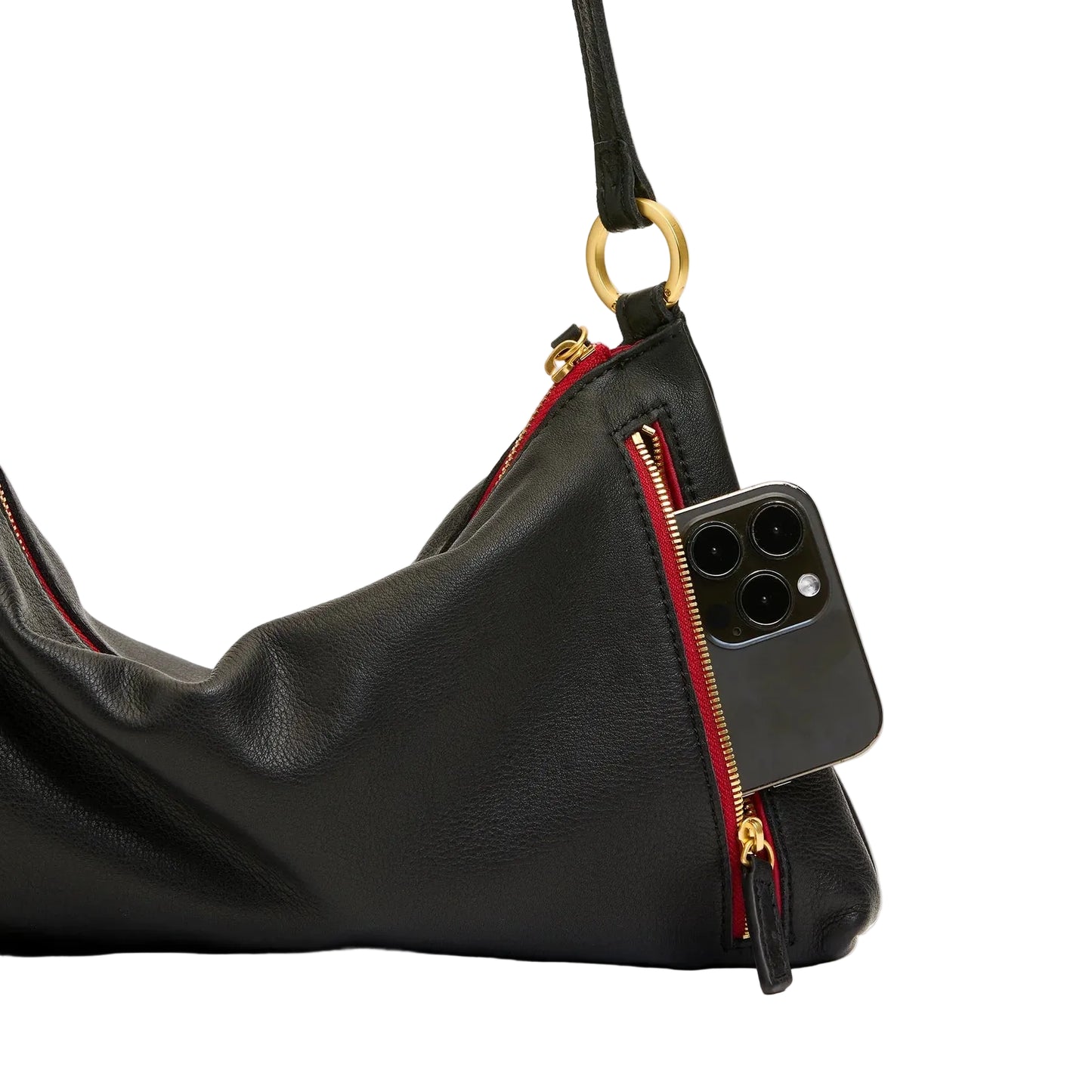 Kyle Sml in Black/Gold/ Red Zip