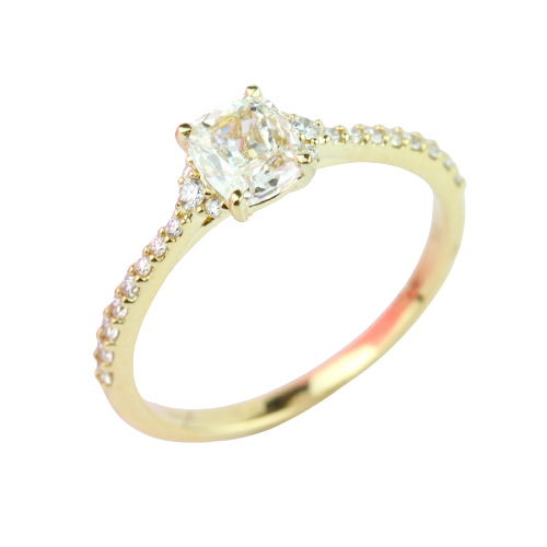 Fashion and Beautiful Ladies Luxury 18k Gold Crown Diamond Ring Women  Engagement Bride Wedding Ring Anniversary Girlfriend Birthday Gift Size:  5-11 | Wish