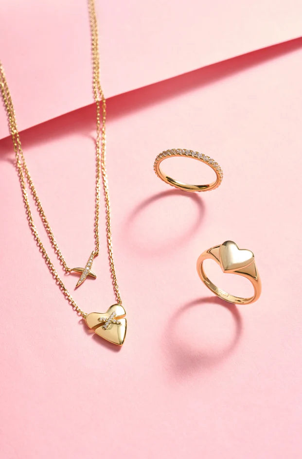 Pave' Ring in Gold