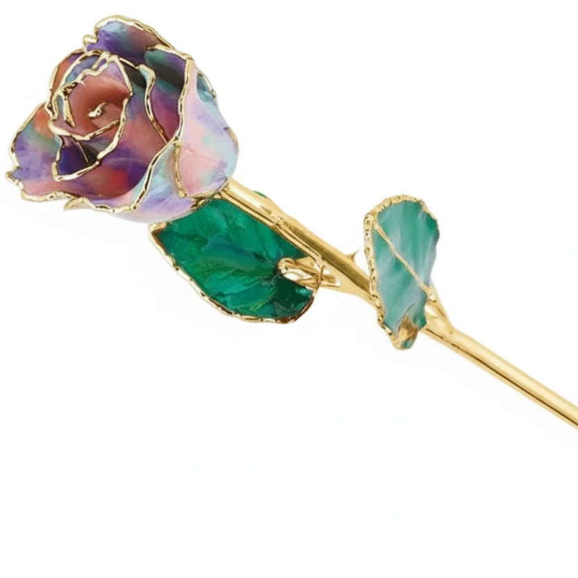 Forever Rose in Opal/ 24K Gold
