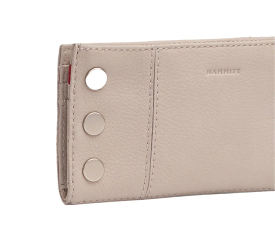 110 NORTH Bifold Wallet in Paved Grey/ Silver