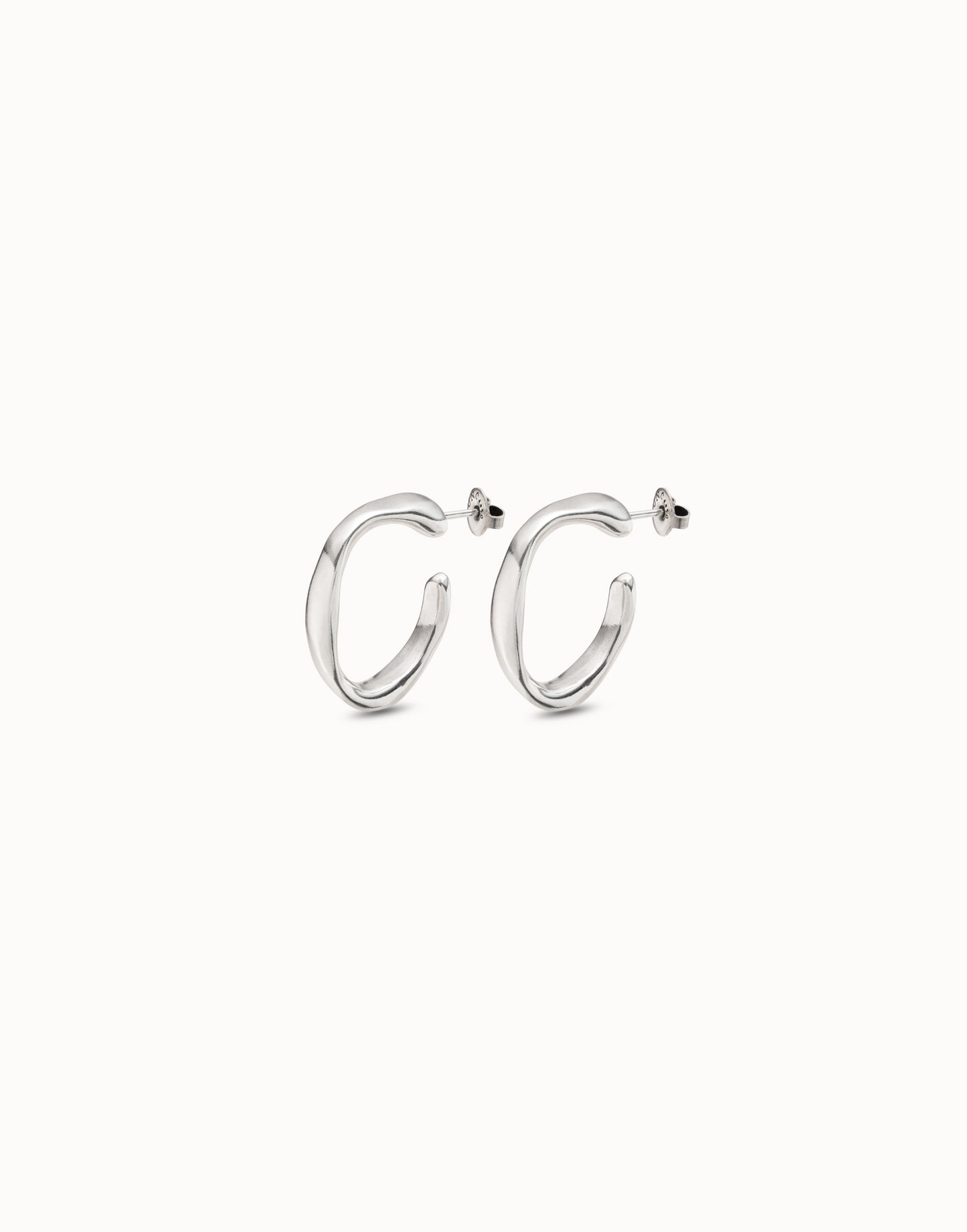 Open Your Mind Earrings in Silver