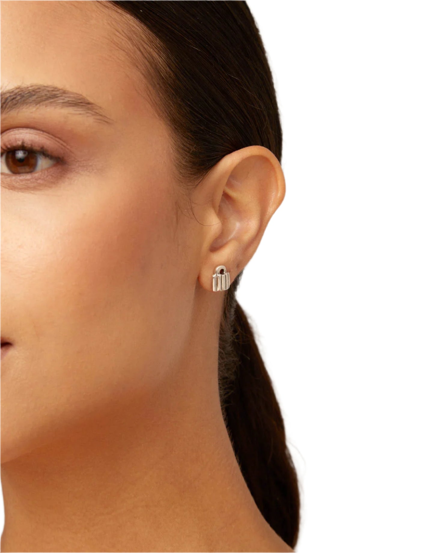 UNLOCK Earrings in Silver