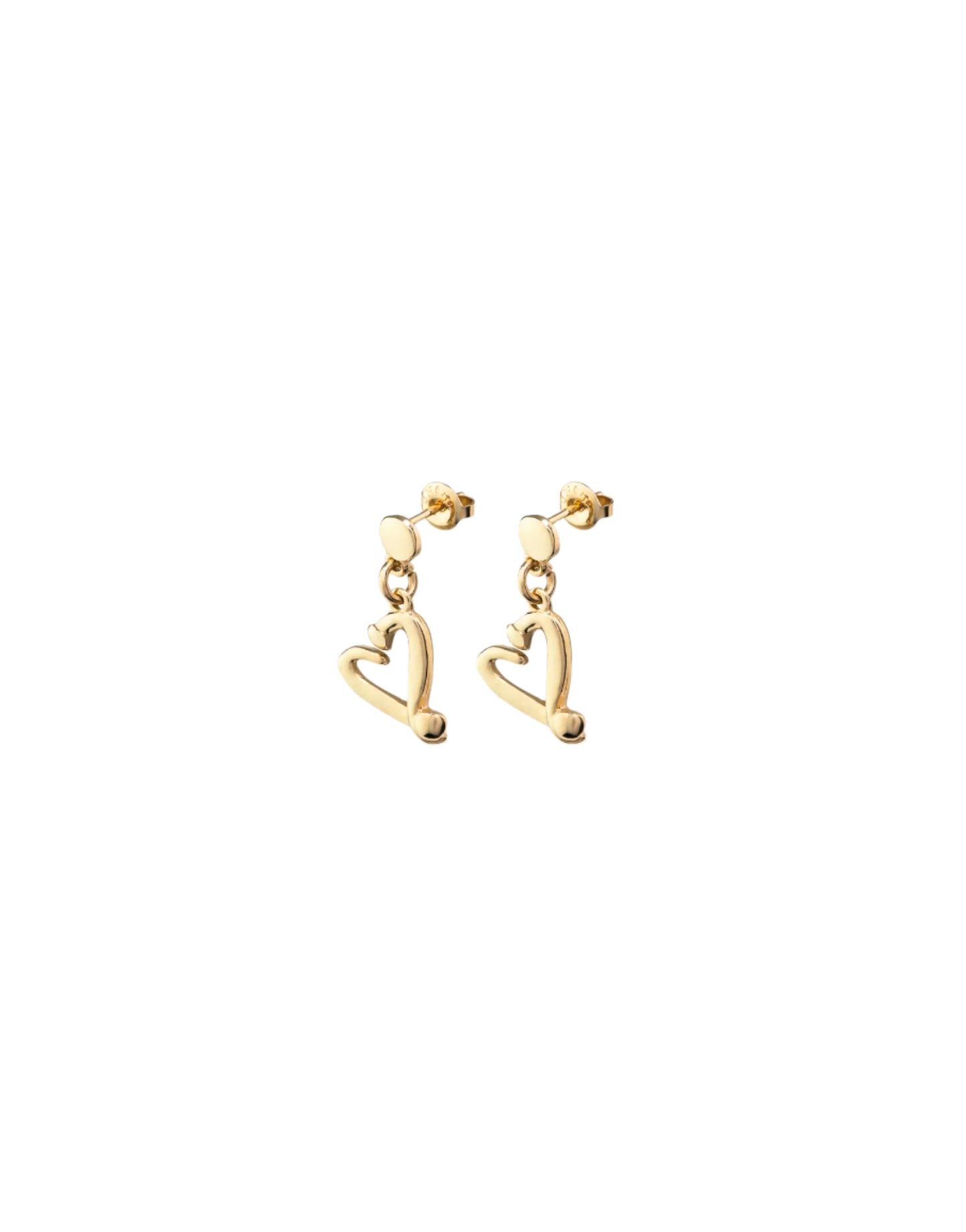 ONE LOVE Earrings in Gold