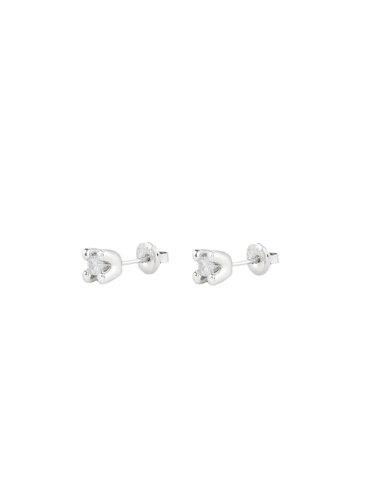 COSMOS Stud Earrings in Silver