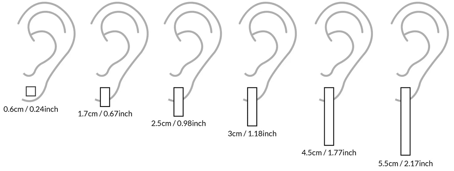 Scales Circle Drop Earrings