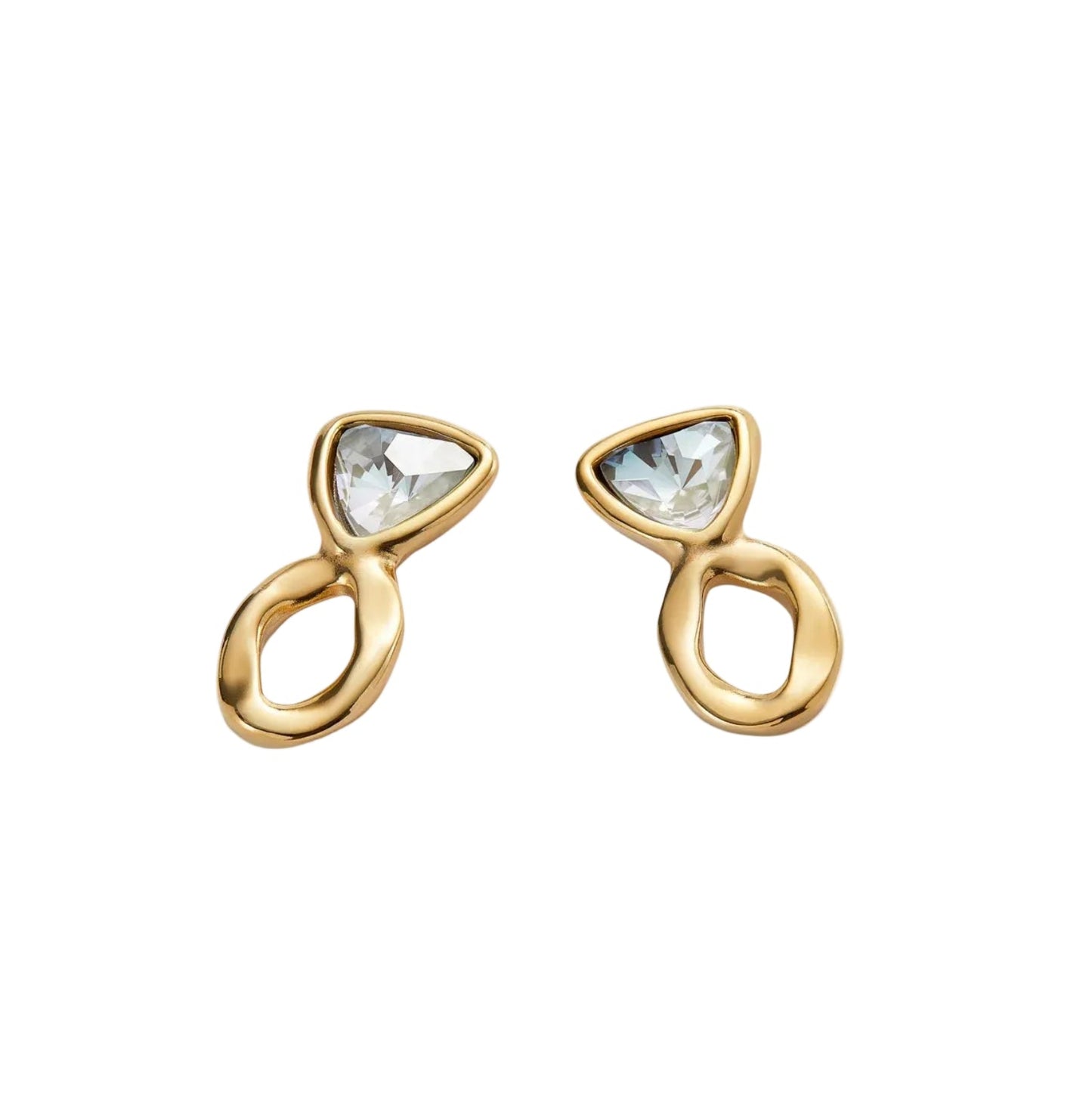 Ser Cameleonic Drop Earrings in Gold