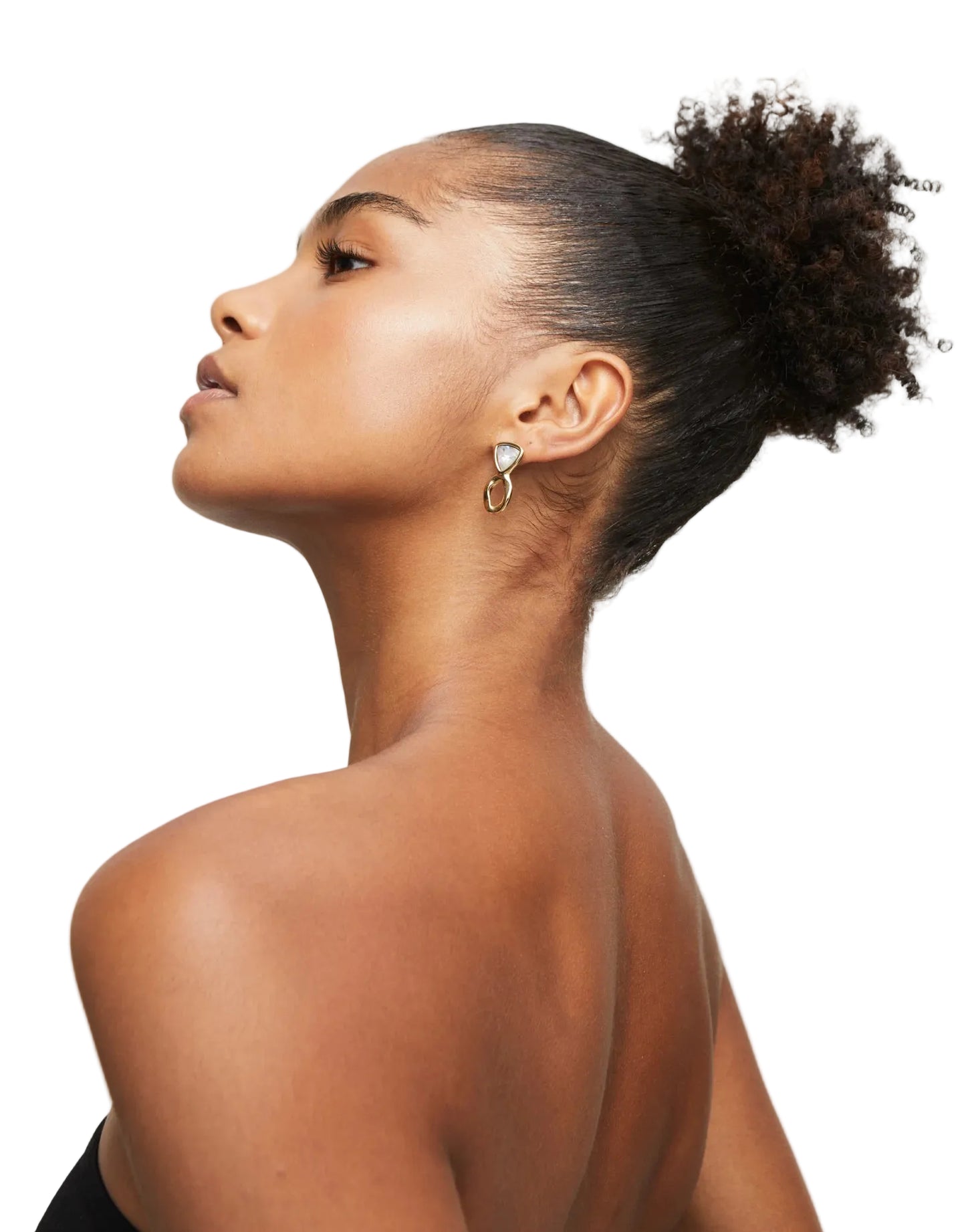 Ser Cameleonic Drop Earrings in Gold