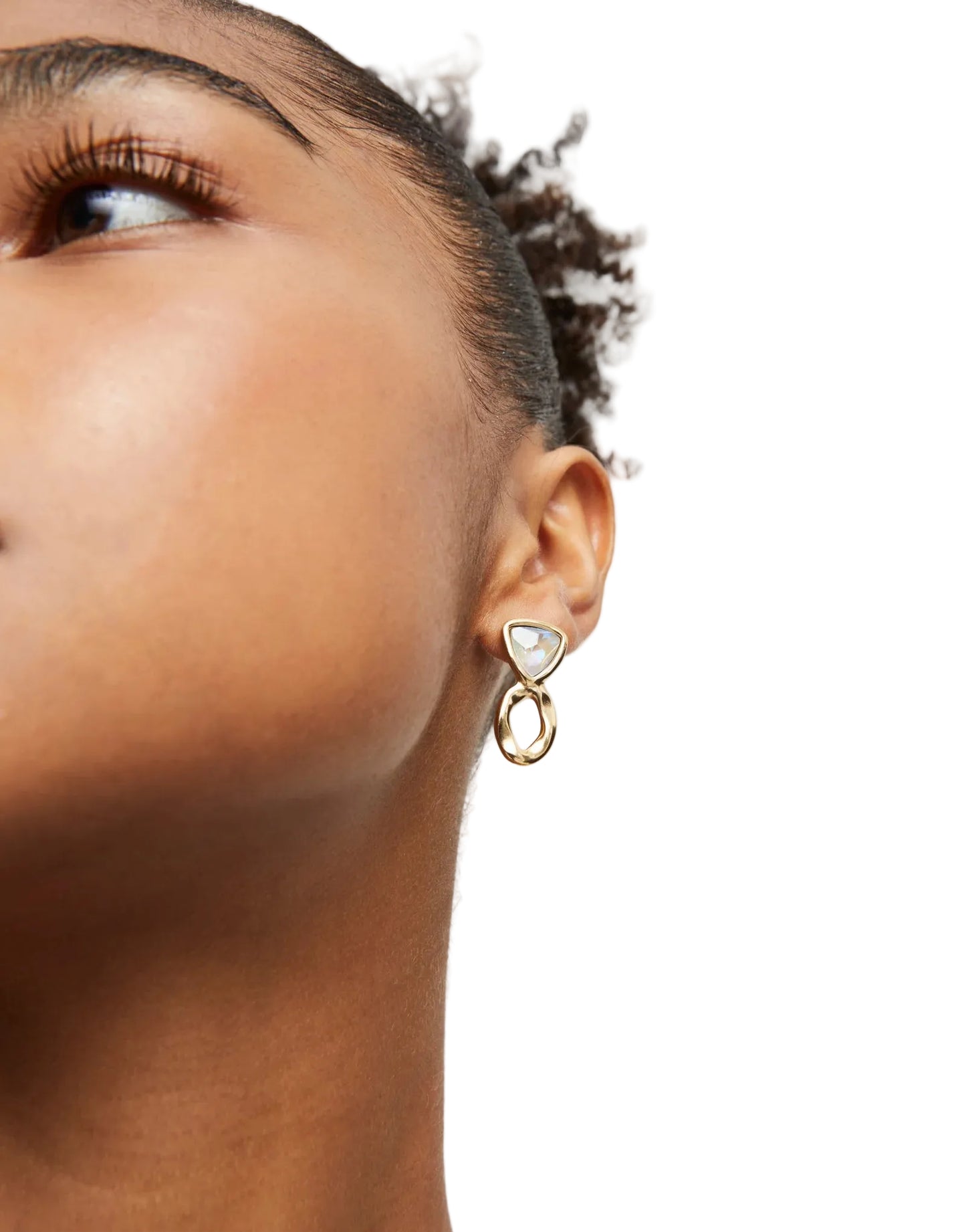 Ser Cameleonic Drop Earrings in Gold