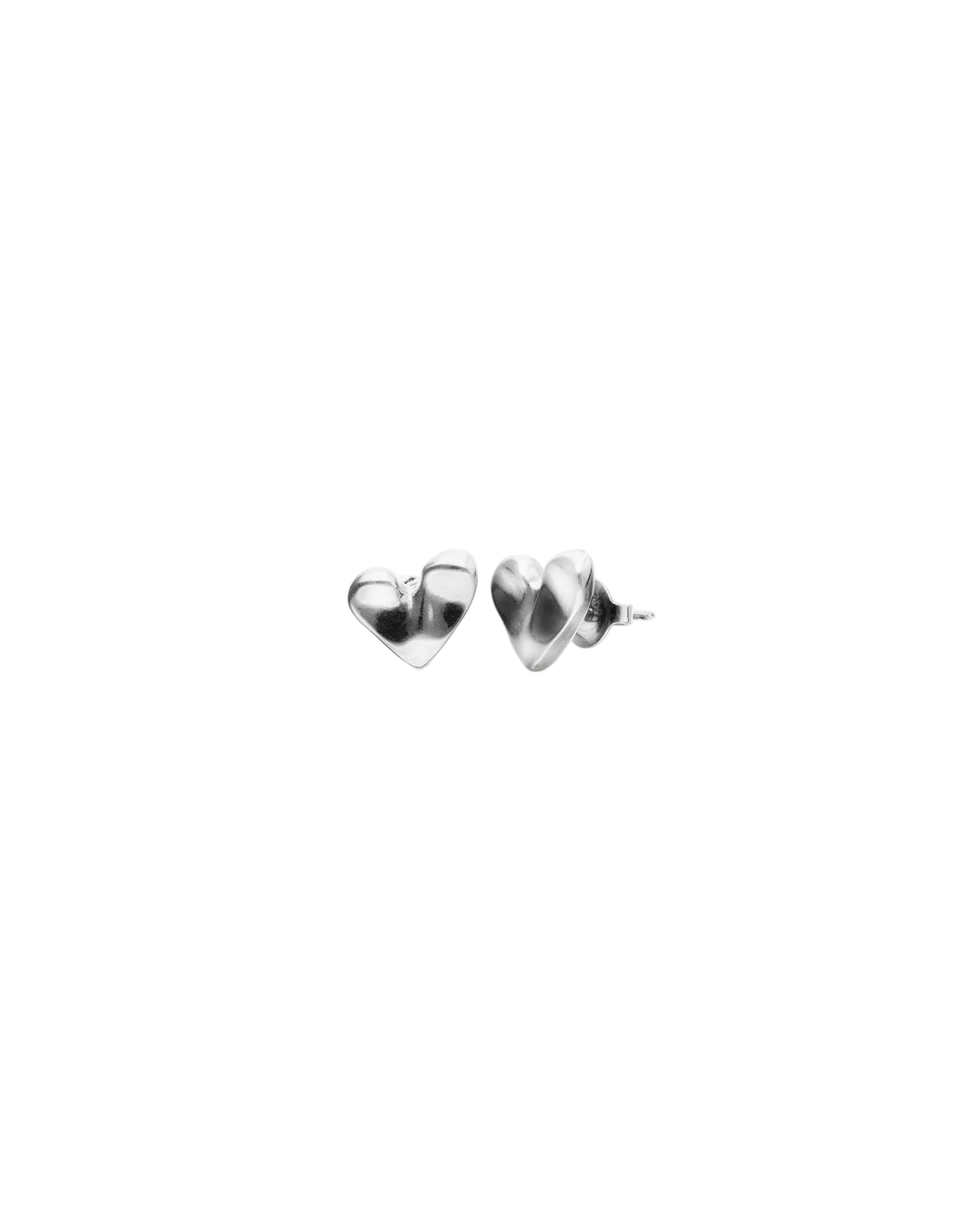 Beat Heart Stud Earrings