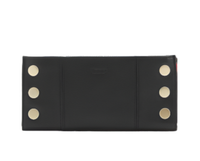 110 NORTH Bifold Wallet in Black/ Gold