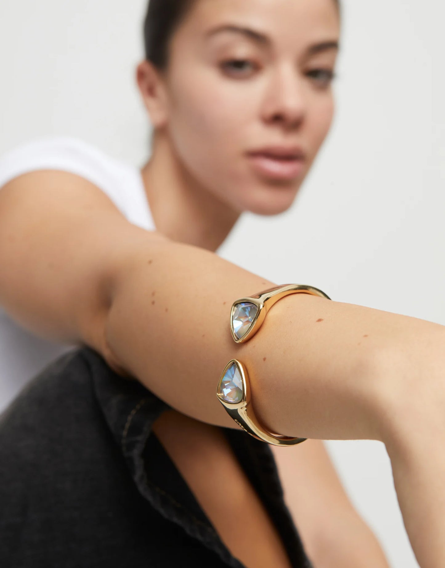 Being A Chameleon Bracelet in Gold