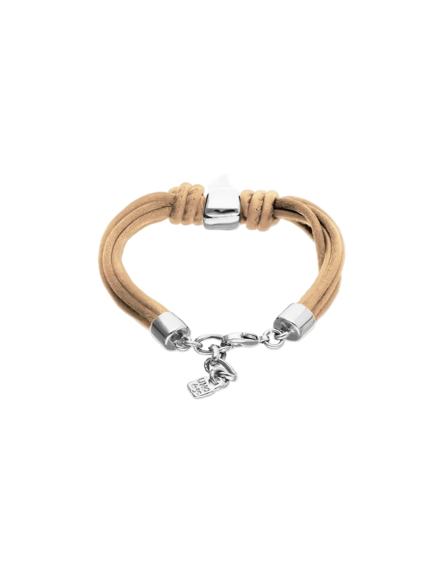 Beat Leather Bracelet with Heart