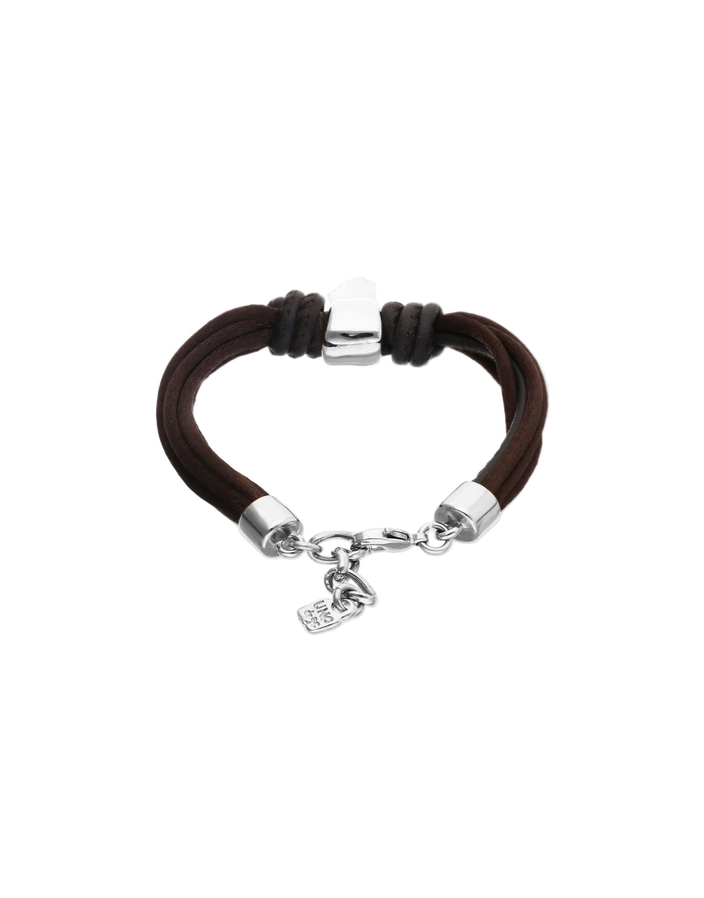 Beat Leather Bracelet with Heart