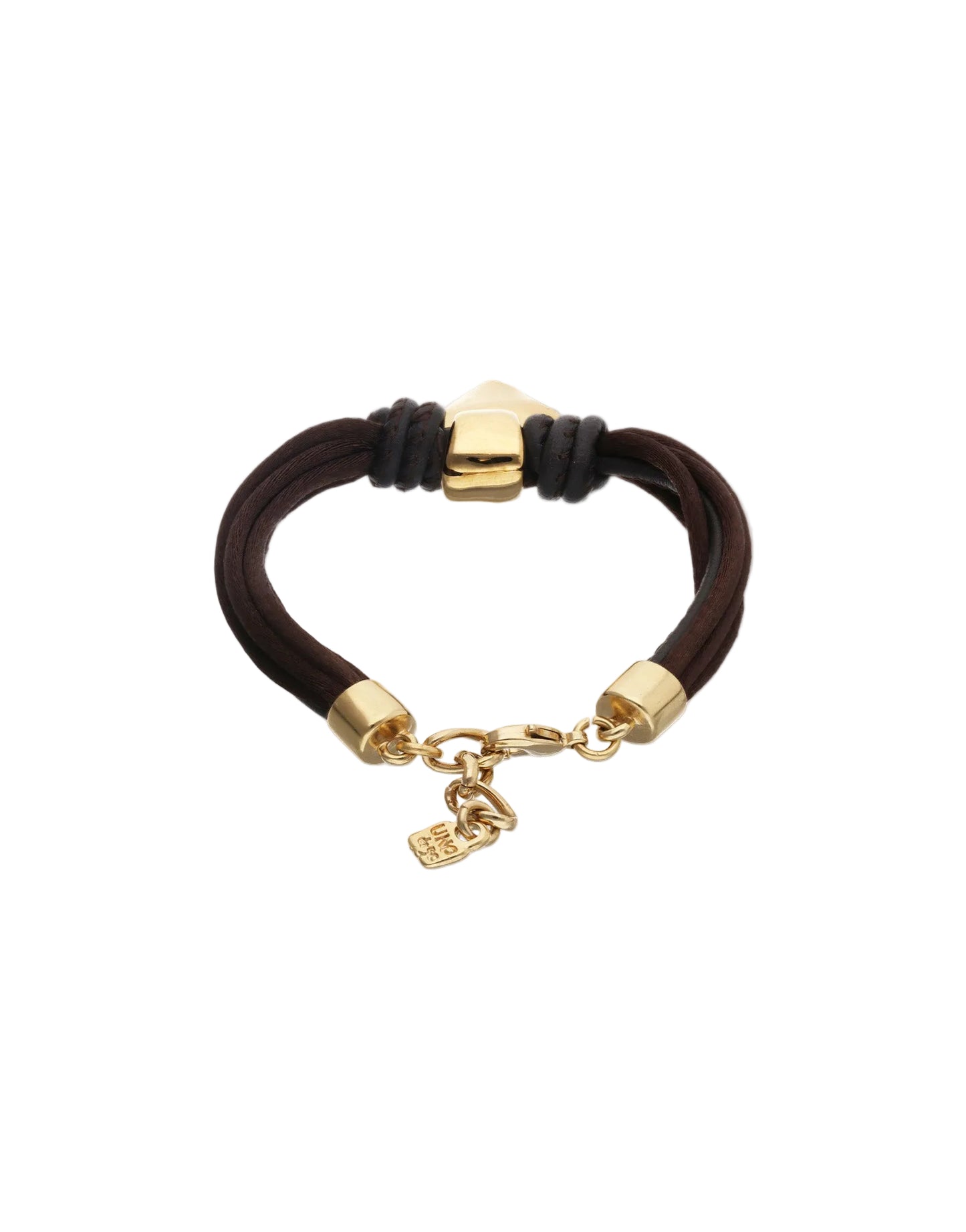 Beat Leather Bracelet with Heart