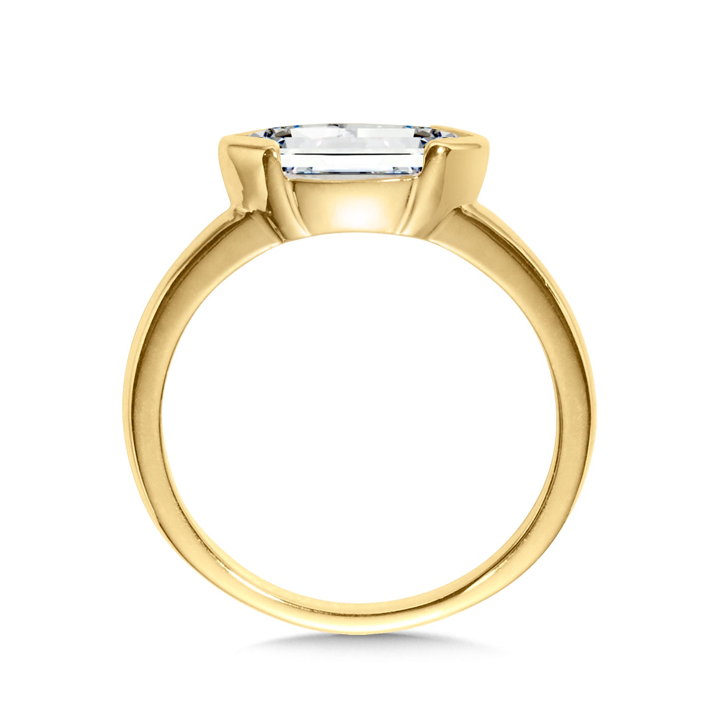 1.5 Marquise-Cut East-West Orientation Solitaire in 14kt Yellow Gold