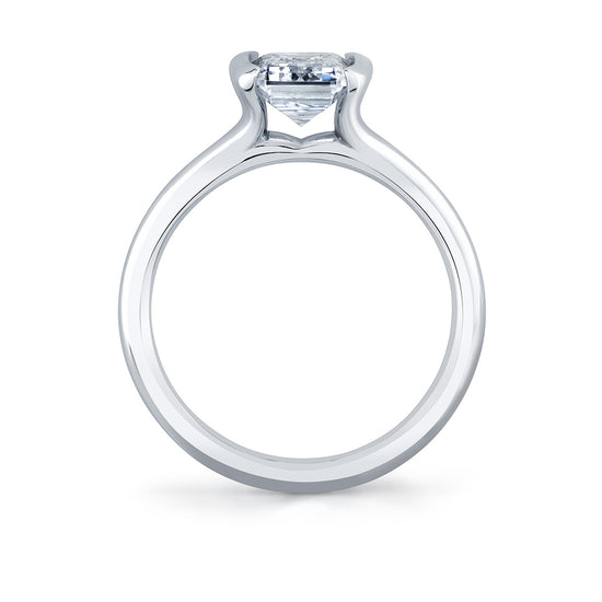 DELANI Bezel-Set Solitaire in 14KW with 1.59ct Lab Diamond