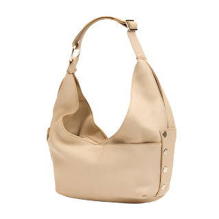 TOM ZIP MED in Limestone/Silver