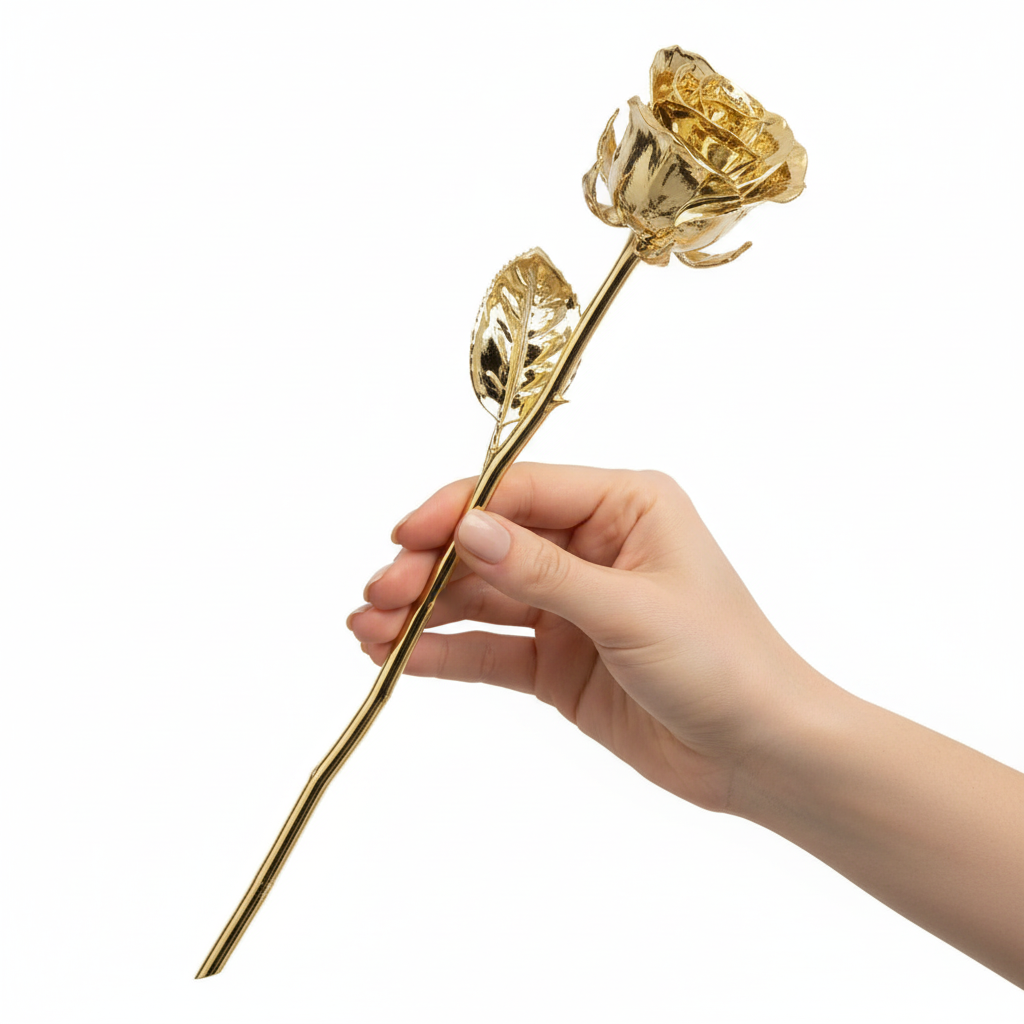 Forever Rose in 24K Gold