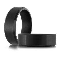 7mm Satin Beveled Tantalum Band