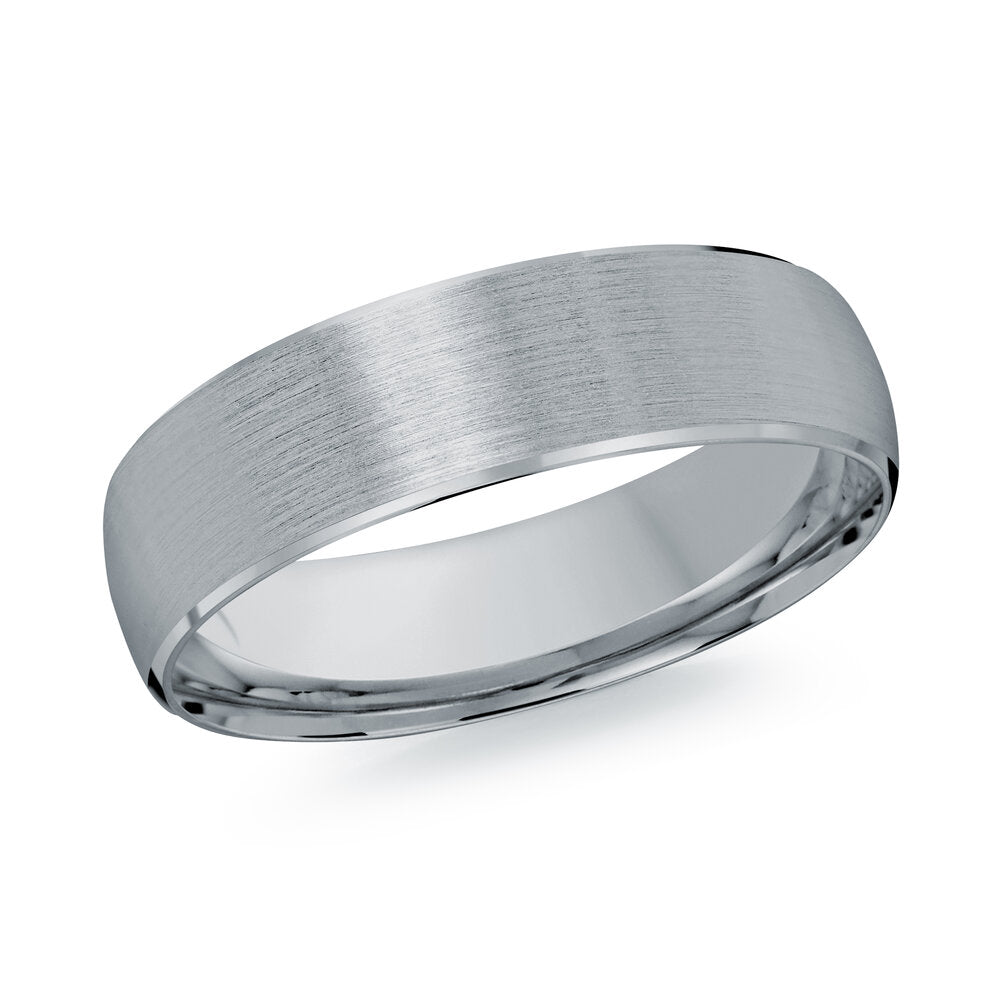 7mm Grey Satin Tantalum Band