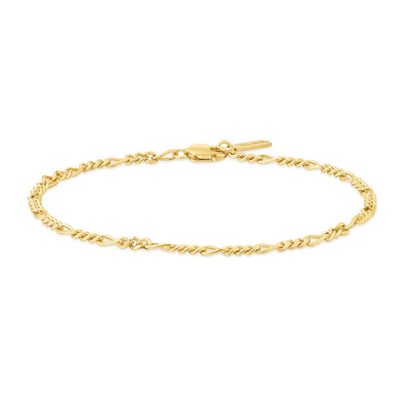 Filia Curb Chain Bracelet in Gold