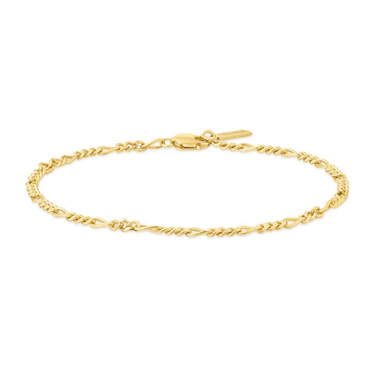 Filia Curb Chain Bracelet in Gold