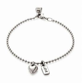 Retired SER UNICO EXC Bracelet in Silver with Charms