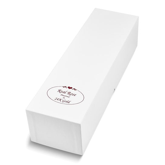 Forever Rose in Garnet/ 24k Gold