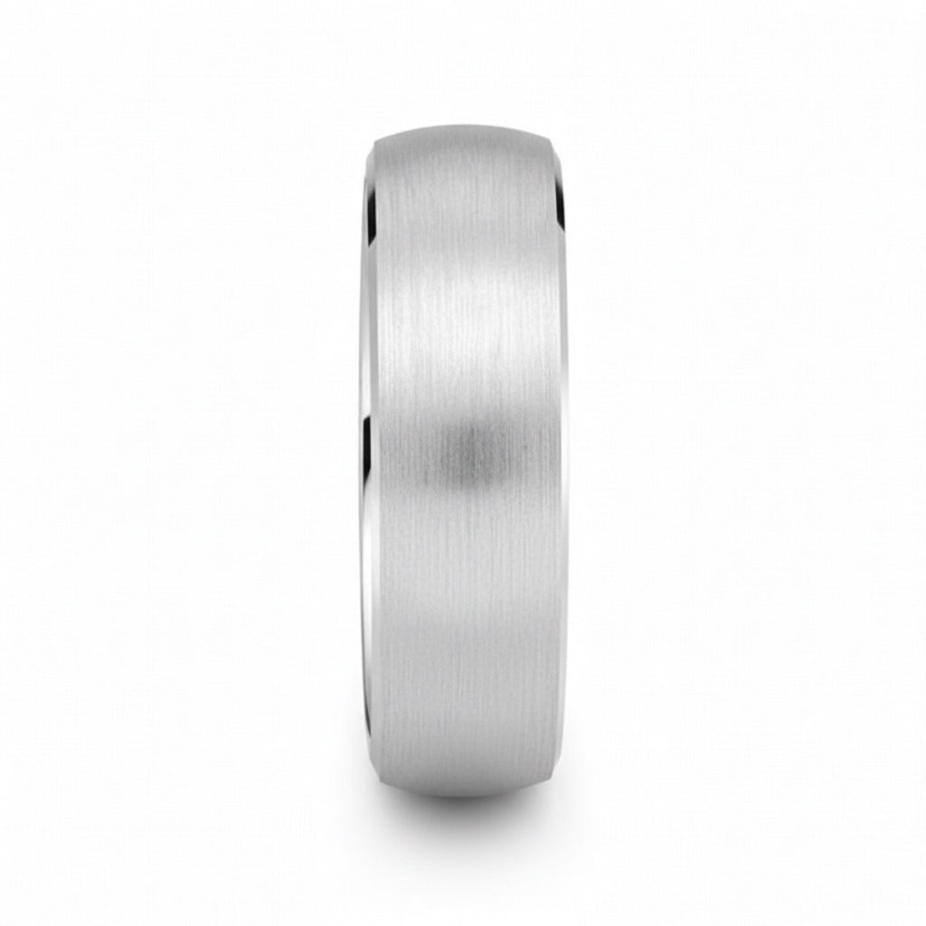 6x1.4 mm Satin Finish Band in 14K White Gold
