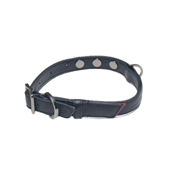 CAM Dog Collar in Black/ Gunmetal