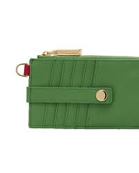210 East Wallet in Dill/Gold