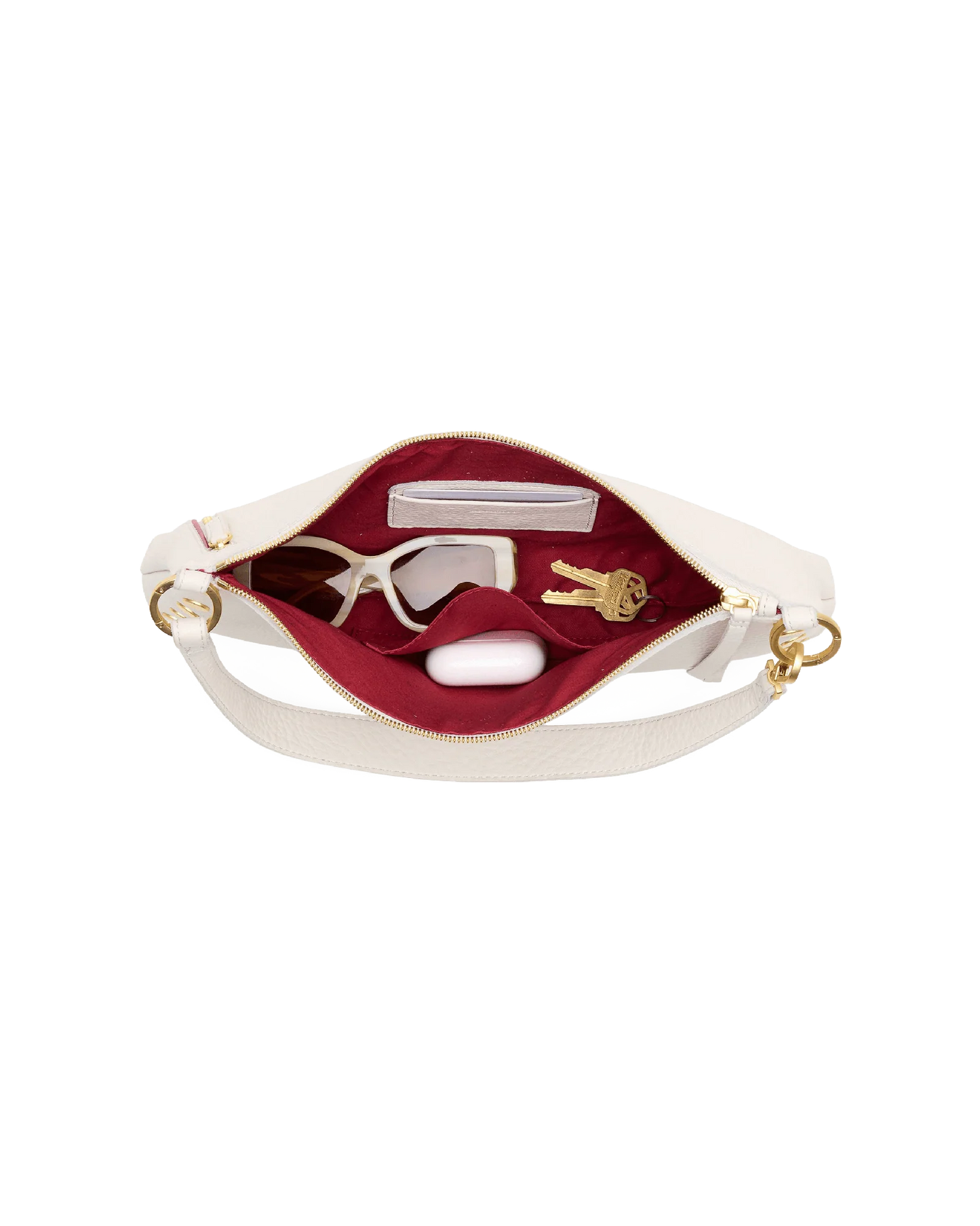 Kyle Med in Calla Lily White/ Gold