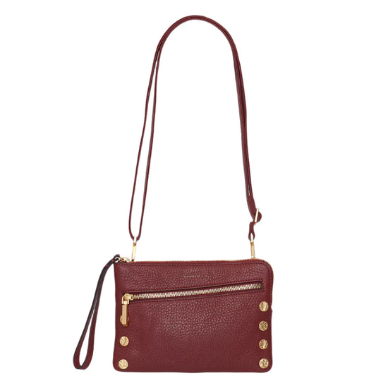 retired NASH SML Handbag in Pomodoro Red/Gunmetal