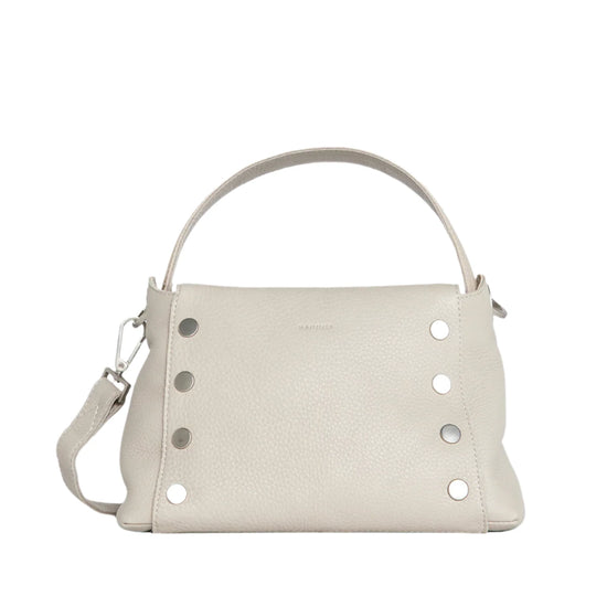 BRYANT MED Handbag in Paved Grey/ Silver