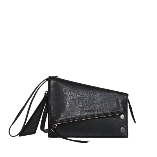 CURTIS Handbag in Black/Gunmetal