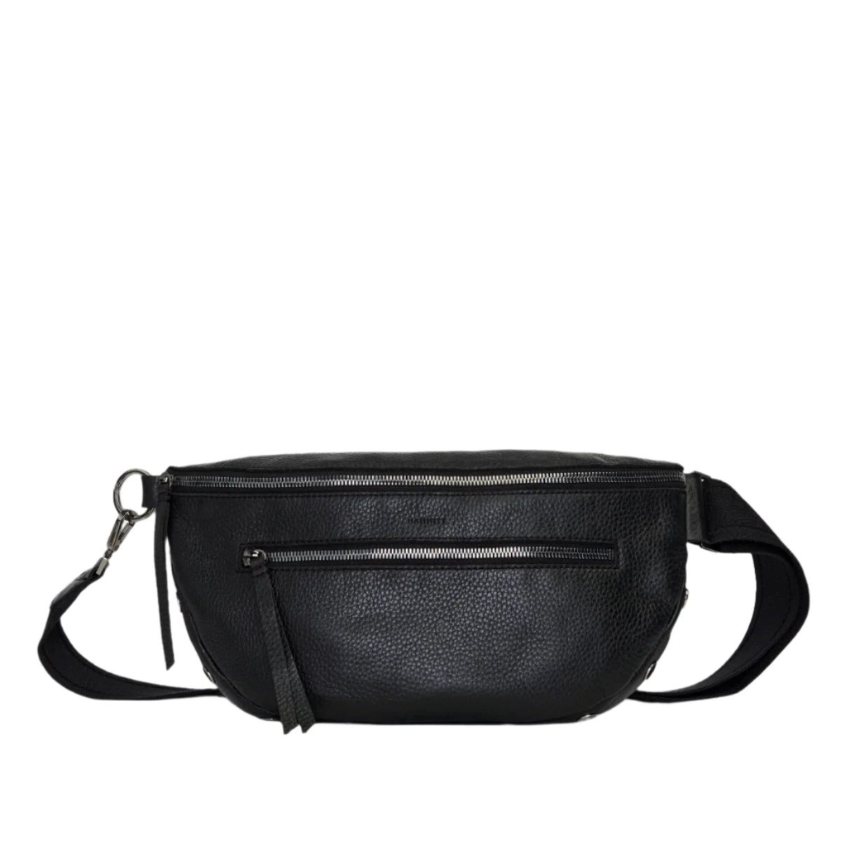 CHARLES CROSSBODY LG in Black/Gunmetal