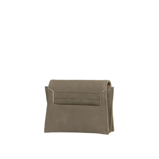 ALLEN WALLET in Pewter/Gold