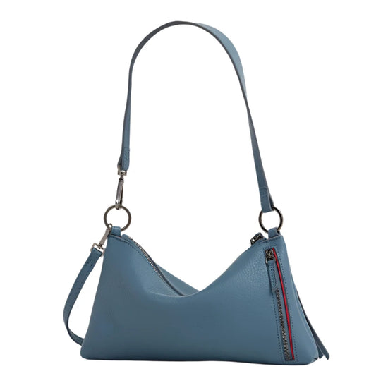 KYLE Handbag in Curated Blue/Gunmetal